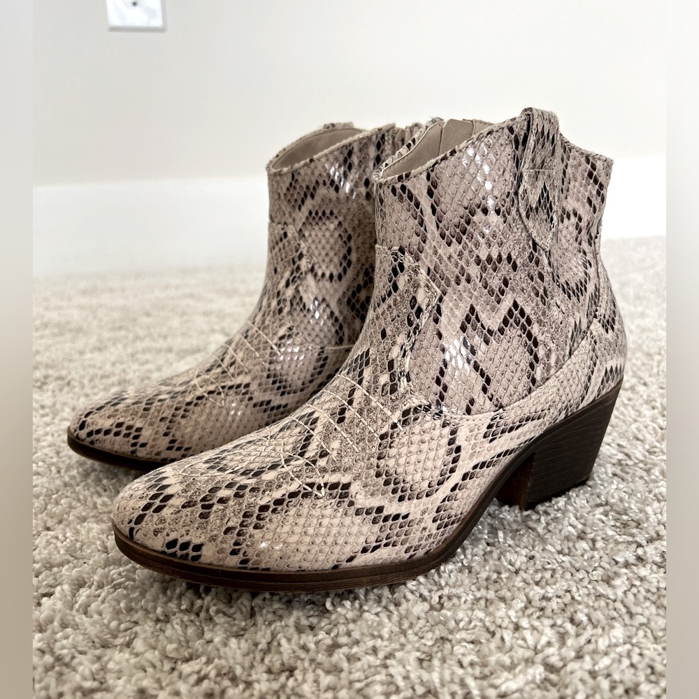 Snakeskin Boots